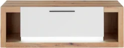 Home affaire Lowboard »Brixen, moderner TV-Schrank, Kommode in Eiche Evoke Dekor mit Weiß« Metallgriffe, ausreichend Stauraum, vielseitig einsetzbar