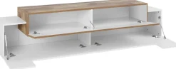 Home affaire Lowboard »Coro,Lowboard,TV-Kommode,TV-Möbel,TV-Bank« mit 3 Klappen davon 2 mit Push-to-Open Funktion Breite 200 cm