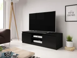 Home affaire Lowboard »DINGO« zeitloser TV-Schrank, TV-Board Breite 120 cm, grifflose Fernsehschrank