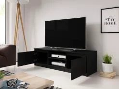 Home affaire Lowboard »DINGO« zeitloser TV-Schrank, TV-Board Breite 120 cm, grifflose Fernsehschrank