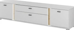 Home affaire Lowboard »LONG ISLAND« 1 Stk. tlg. in moderner Trendfarbe,inklusive senkrechter Beleuchtung,Breite 200 cm