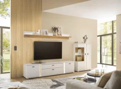 Home affaire Lowboard »LONG ISLAND« 1 Stk. tlg. in moderner Trendfarbe,inklusive senkrechter Beleuchtung,Breite 200 cm