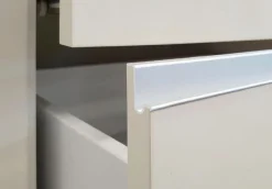 Home affaire Lowboard »Magic,Lowboard,TV-Kommode,TV-Möbel,TV-Bank« Hochglanzlackiert, Alugriff, 2 Türen, 2 Schubkästen,B/T/H 240×40×40 cm