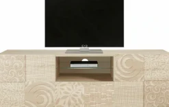 Home affaire Lowboard »Miro« Breite 181 cm mit dekorativem Siebdruck