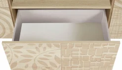 Home affaire Lowboard »Miro« Breite 181 cm mit dekorativem Siebdruck