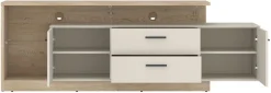 Home affaire Lowboard modernes Lowboard, Breite ca.191,5 cm, 2 Türen und 2 Schubkasten