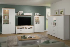 Home affaire Lowboard »Nybro TV-Kommode« TV-Unterteil mit 2 Schubladen & 2 Fächern - (B/T/H) 148/45/59 cm