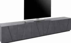 Home affaire Lowboard »PING, TV-Board, TV-Band, TV-Kommode« mit 6 Türen, Breite 243,8 cm