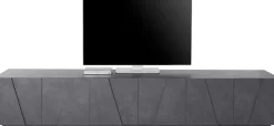 Home affaire Lowboard »PING, TV-Board, TV-Band, TV-Kommode« mit 6 Türen, Breite 243,8 cm
