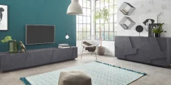 Home affaire Lowboard »PING, TV-Board, TV-Band, TV-Kommode« mit 6 Türen, Breite 243,8 cm