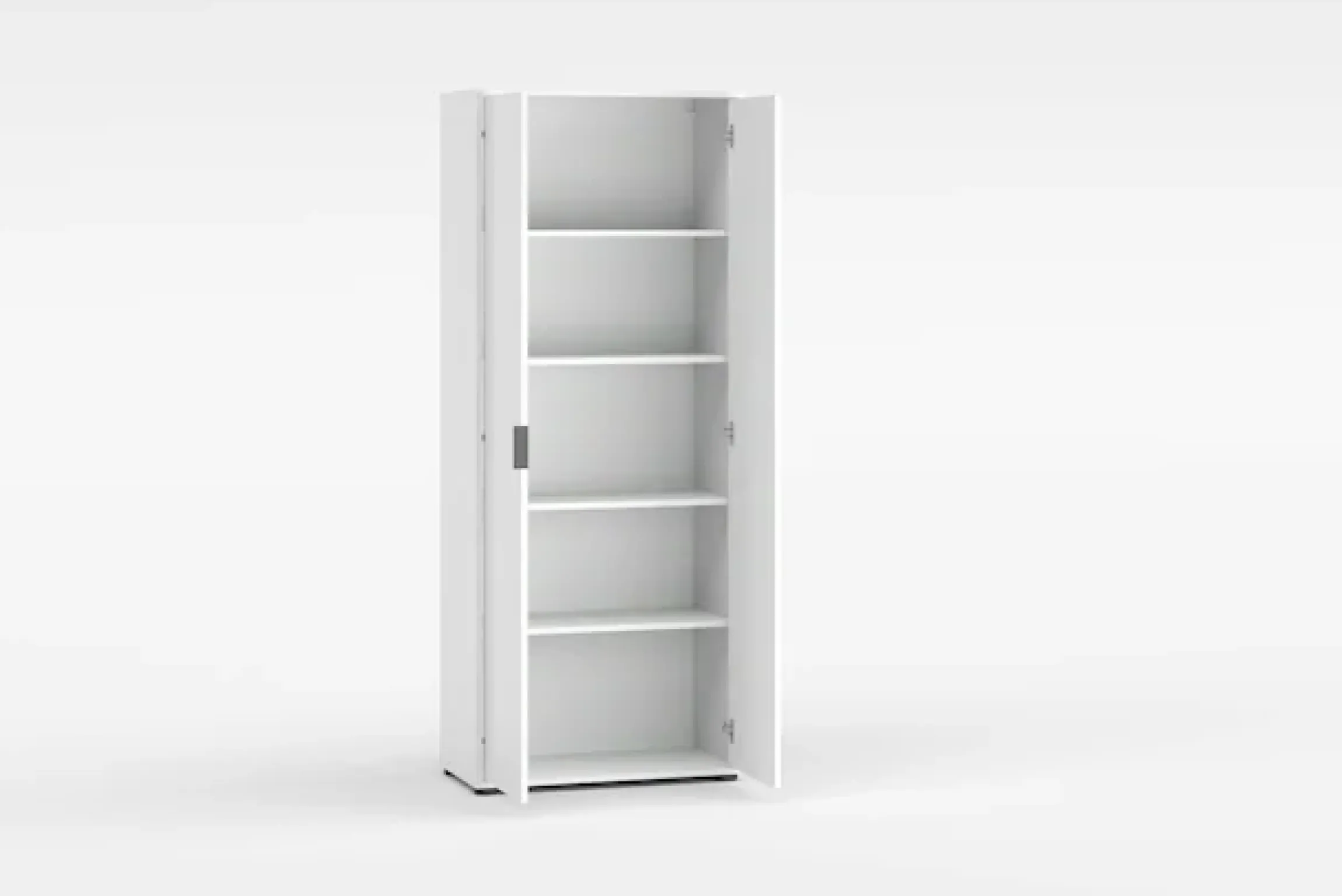 Home affaire Mehrzweckschrank »JOLLY, Stauraumschrank , Breite 72,5 cm , Höhe 178 cm« 1 Stk. tlg. 2 Türen, 4 Einlegeböden-Schrank hochglanz lackiert