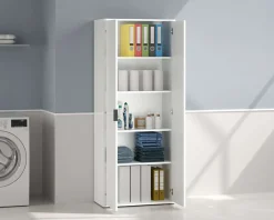 Home affaire Mehrzweckschrank »JOLLY, Stauraumschrank , Breite 72,5 cm , Höhe 178 cm« 1 Stk. tlg. 2 Türen, 4 Einlegeböden-Schrank hochglanz lackiert