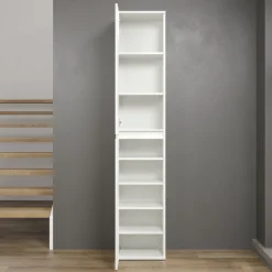 Home affaire Mehrzweckschrank »Novara« Mehrzweckschrank mit Kleiderstange - (B/T/H) nach Wahl 37-74/34/191 cm