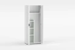 Home affaire Mehrzweckschrank »JOLLY, Stauraumschrank , Breite 72,5 cm , Höhe 178 cm« 1 Stk. tlg. 2-türiger Schrank, 3 kleine + 1 großer Boden, hochglanz lackiert