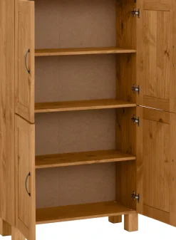 Home affaire Midischrank »Rodby« FSC®-zertifiziertes Massivholz, Breite 75cm, Höhe 130cm