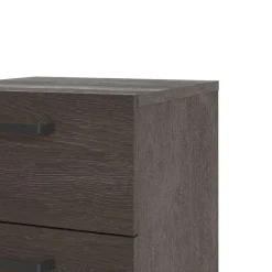 Home affaire Nachtkommode »Dallas, Nachtschrank, Beistelltisch« Nachttisch, 2 Schubladen und Metallgriffen, Breite 40 cm, Höhe 42 cm