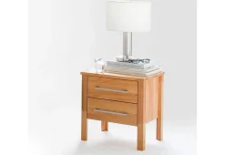 Home affaire Nachtkonsole »Modesty Nachtkonsole, überzeugt durch sein klares, schlichtes Design« Massivholz, Skandinavisches Design, Robust, stabil, FSC zertifiziert