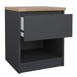 Home affaire Nachttisch »Naia, Nachtkommode, Nachtschrank, Beistelltisch« mit 1 Schublade, Breite 40 cm, Höhe 50 cm