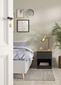 Home affaire Nachttisch »Naia, Nachtkommode, Nachtschrank, Beistelltisch« mit 1 Schublade, Breite 40 cm, Höhe 50 cm