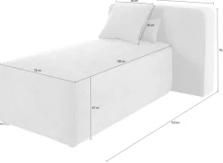 Home affaire Ottomane »Sundstrup« Modulserie, individuelle Zusammenstellung
