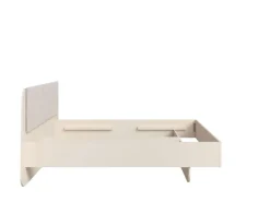 Home affaire Polsterbett »CLAREI mit gepolstertes Kopfteil, in 2 Breiten 160 und 180 cm« Bettgestell ohne Bettkasten und Matratze, gemütlich und modern