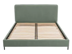 Home affaire Polsterbett »LAVOISIER Bettgestell mit Lattenrost, Breite 140/160/180/200 cm, Cord« Rahmenbett mit Kopfteil, ohne Matratze und Topper