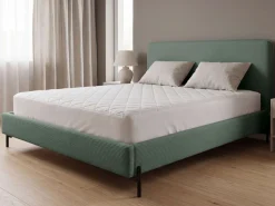 Home affaire Polsterbett »LAVOISIER Bettgestell mit Lattenrost, Breite 140/160/180/200 cm, Cord« Rahmenbett mit Kopfteil, ohne Matratze und Topper