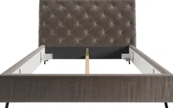 Home affaire Polsterbett »Maxime, in 4 Breiten bis 200cm, auch in Leder« Kopfteilhöhe 143 cm, belastbar bis 280 kg, auch in Überlänge 220cm