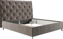 Home affaire Polsterbett »Maxime, in 4 Breiten bis 200cm, auch in Leder« Kopfteilhöhe 143 cm, belastbar bis 280 kg, auch in Überlänge 220cm