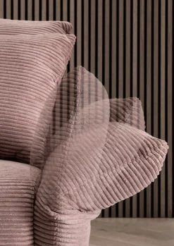 Home affaire Polstergarnitur »Lazio modern und bequem, schmale Armlehnen, tolle Detailverarbeitung« Set, 3-Sitzer und 2-Sitzer, 2 Stk. tlg. zwei verschiedene Fußfarben wählbar
