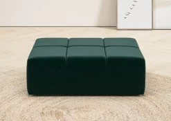 Home affaire Polsterhocker »Ancona, Polsterhocker passend zum Sofa, Breite 107 cm« passend zur "Ancona"-Polsterserie, auch in Cord + Easy Care
