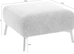 Home affaire Polsterhocker »Bellini« passend zur Serie 