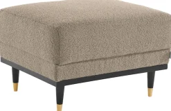 Home affaire Polsterhocker »Chamby New« im Bouclé-Strukturbezug