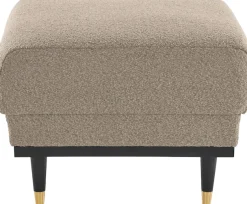 Home affaire Polsterhocker »Chamby New« im Bouclé-Strukturbezug