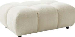 Home affaire Polsterhocker »Cozy Bubble, mit eleganter Steppung, weich gepolstert, 108x73 cm« 1 Stk. tlg. passend zum Sofa und dem drehbaren Sessel der Graceland-Serie