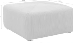 Home affaire Polsterhocker »Gerrid« Cord-Bezug, passend zur Modulserie 