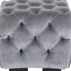 Home affaire Polsterhocker »Kalina« mit klassischer Chesterfield-Knopfheftung, passend zurSerie 
