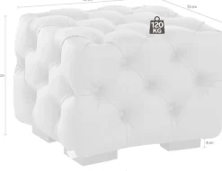 Home affaire Polsterhocker »Kalina« mit klassischer Chesterfield-Knopfheftung, passend zurSerie 