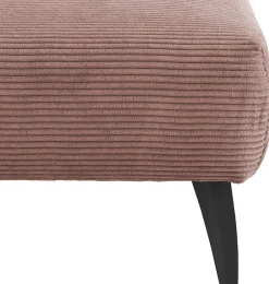 Home affaire Polsterhocker »Lazio modern und bequem, schmale Armlehnen, tolle Detailverarbeitung« zwei verschiedene Fußfarben wählbar