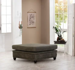 Home affaire Polsterhocker »Rysum« passend zur Serie "Rysum"B/T/H: 100/100/45 cm