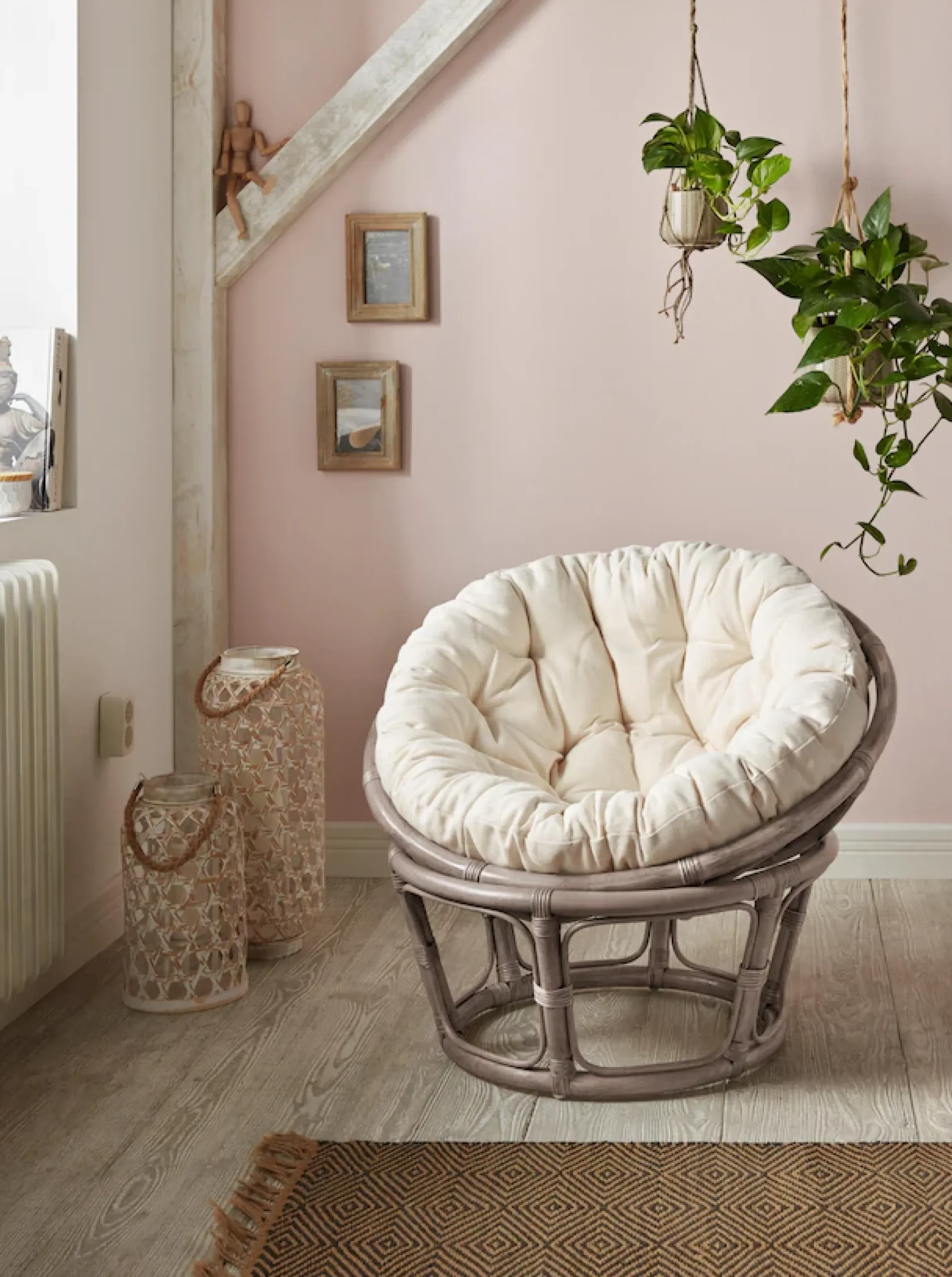 Home affaire Rattanstuhl () aus handgeflochtenem Rattan