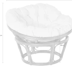 Home affaire Rattanstuhl () aus handgeflochtenem Rattan