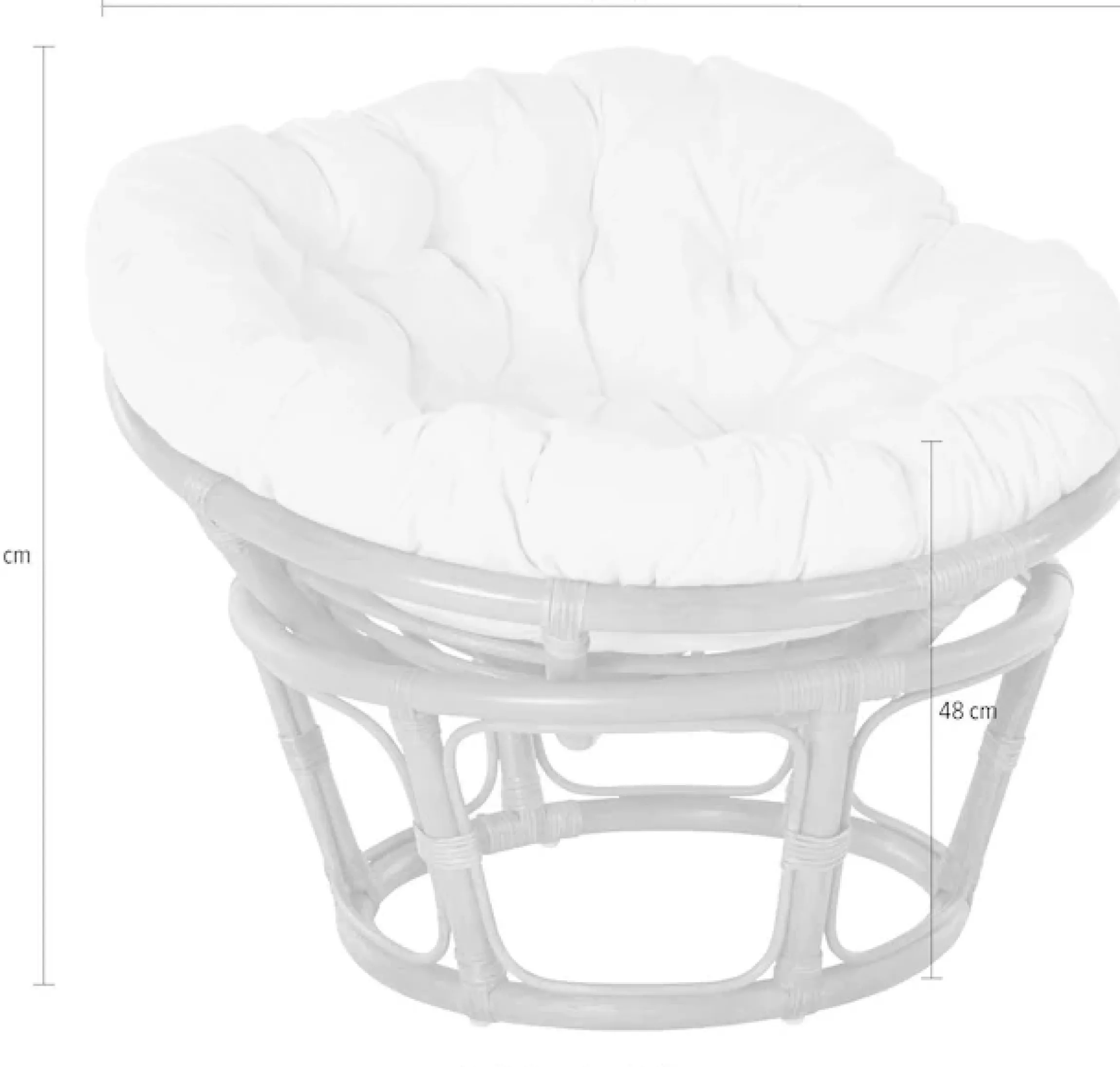 Home affaire Rattanstuhl () aus handgeflochtenem Rattan