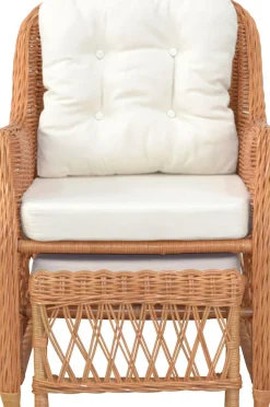 Home affaire Rattanstuhl () Handarbeit, Maße (B/T/H): (67/75/91)