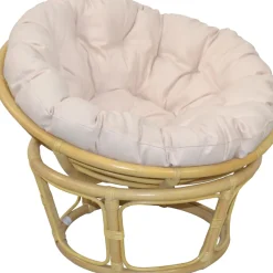 Home affaire Rattanstuhl »Papasansessel« () aus geflochtenem Rattan, in verschiedenen Größen (80-110 cm)