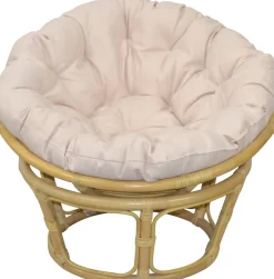 Home affaire Rattanstuhl »Papasansessel« () aus geflochtenem Rattan, in verschiedenen Größen (80-110 cm)