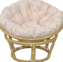Home affaire Rattanstuhl »Papasansessel« () aus geflochtenem Rattan, in verschiedenen Größen (80-110 cm)