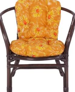Home affaire Rattanstuhl »Rattansessel« () im 2er-Set aus Rattan und passenden Kissenauflagen, Breite 66 cm