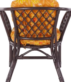 Home affaire Rattanstuhl »Rattansessel« () im 2er-Set aus Rattan und passenden Kissenauflagen, Breite 66 cm