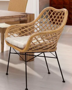 Home affaire Rattanstuhl () 1 Stk.ohne Sitzkissen